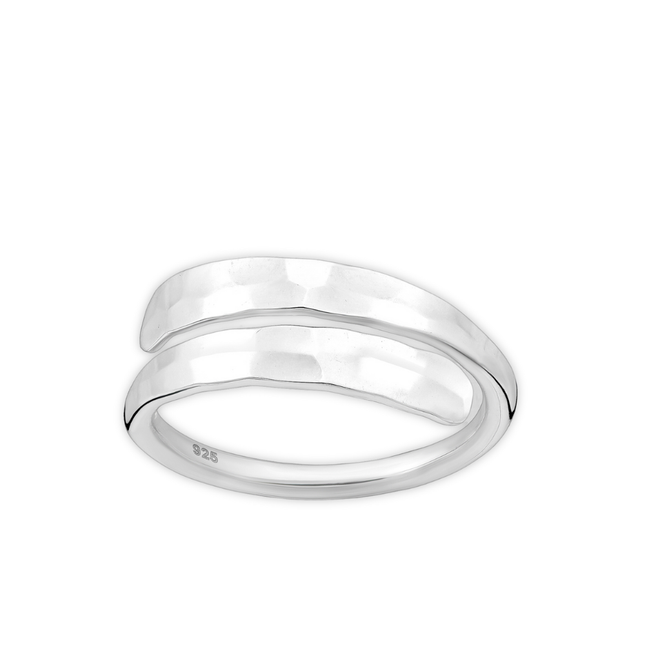 My Unique Style Hammered ring Yara - 925 zilver