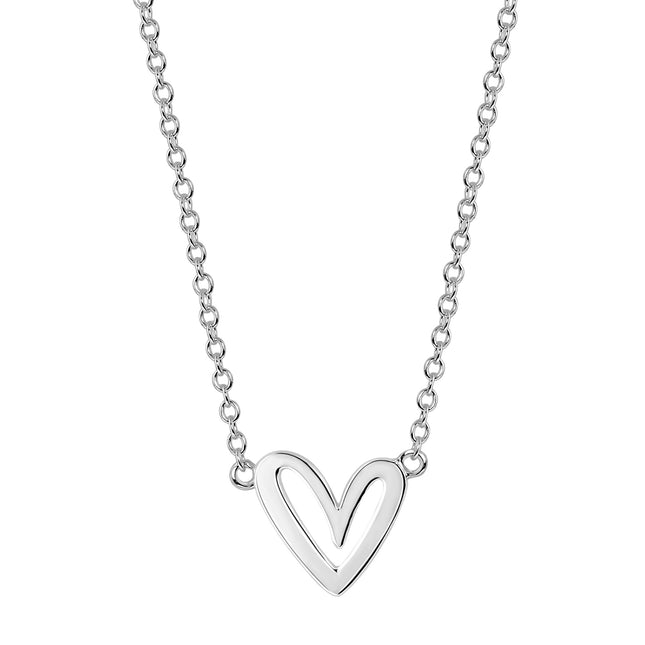My Unique Style Hart ketting - 925 zilver