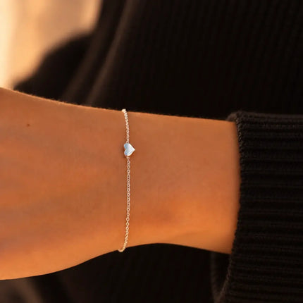 My Unique Style Hartjes armband - 925 zilver
