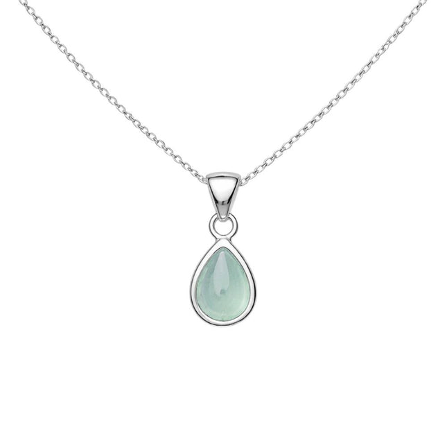 My Unique Style Ketting Aquamarijn - 925 zilver