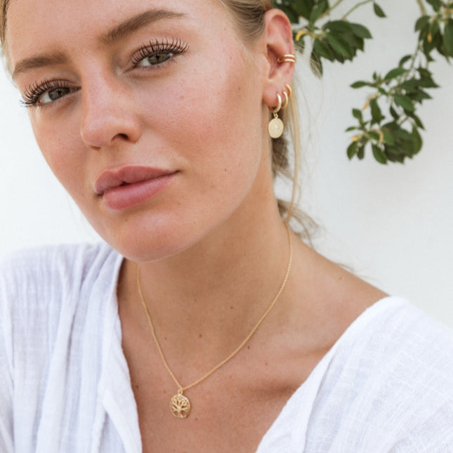 My Unique Style Ketting Family tree of life - goldplated