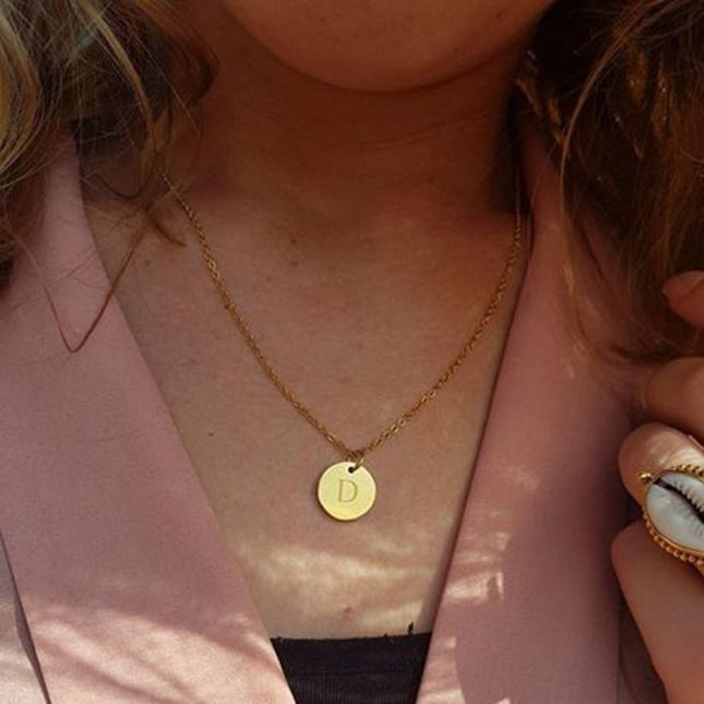 My Unique Style Ketting happy initial
