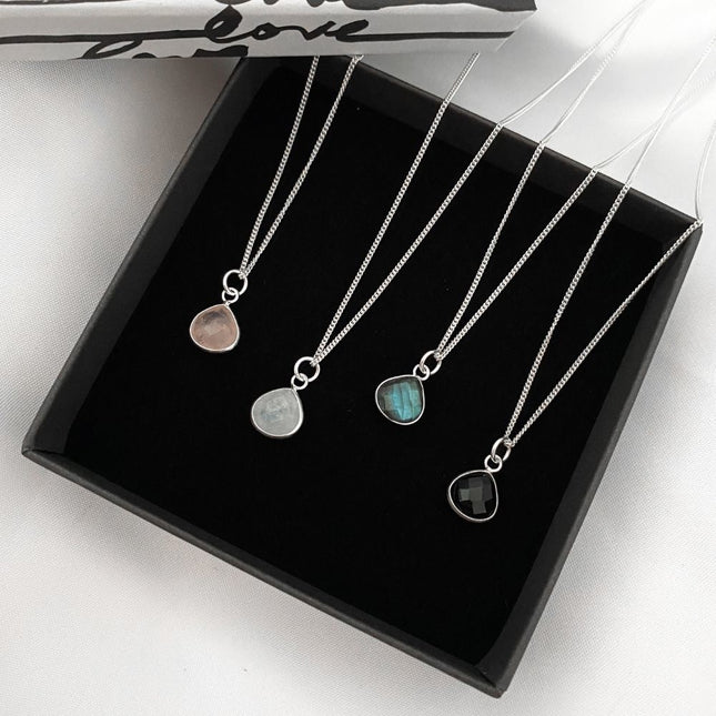 My Unique Style Labradoriet ketting - 925 zilver