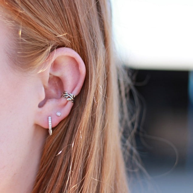 My Unique Style Little opal studs - 925 zilver
