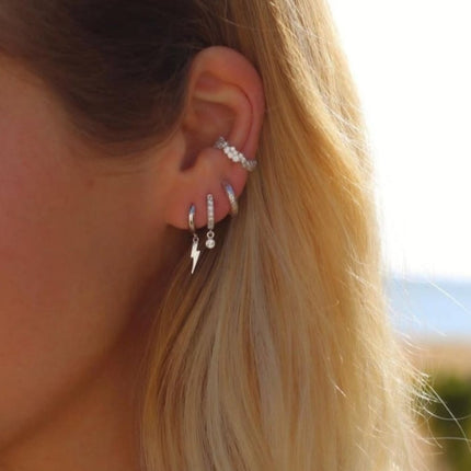 My Unique Style Little vintages hoops - 925 zilver