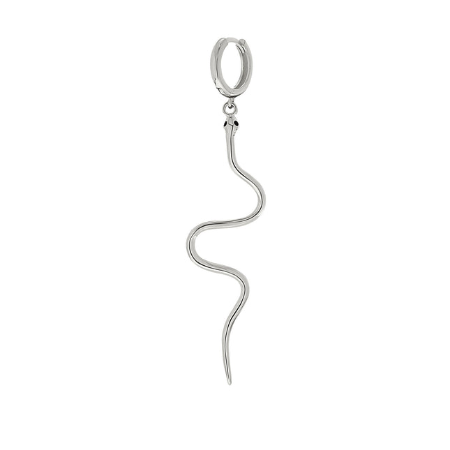 My Unique Style Long Snake Huggie - 925 zilver