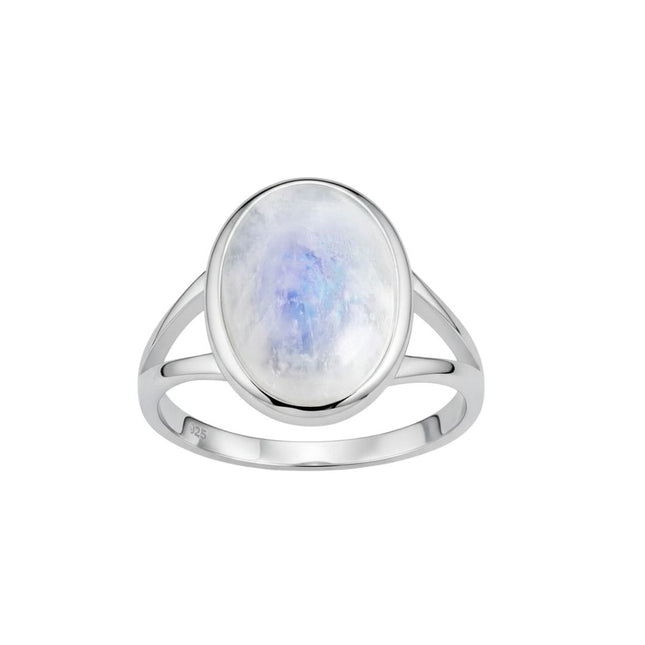 My Unique Style Maansteen ring Bonita - 925 zilver