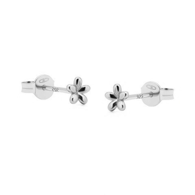 My Unique Style Mini bloem oorknopjes - 925 zilver