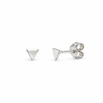 My Unique Style Mini triangle oorknopjes - 925 zilver