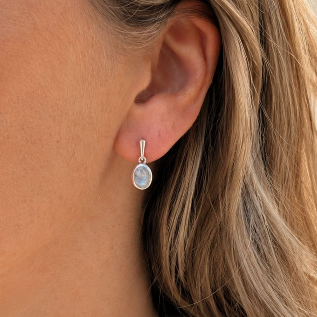 My Unique Style Moon Whisper studs - 925 zilver