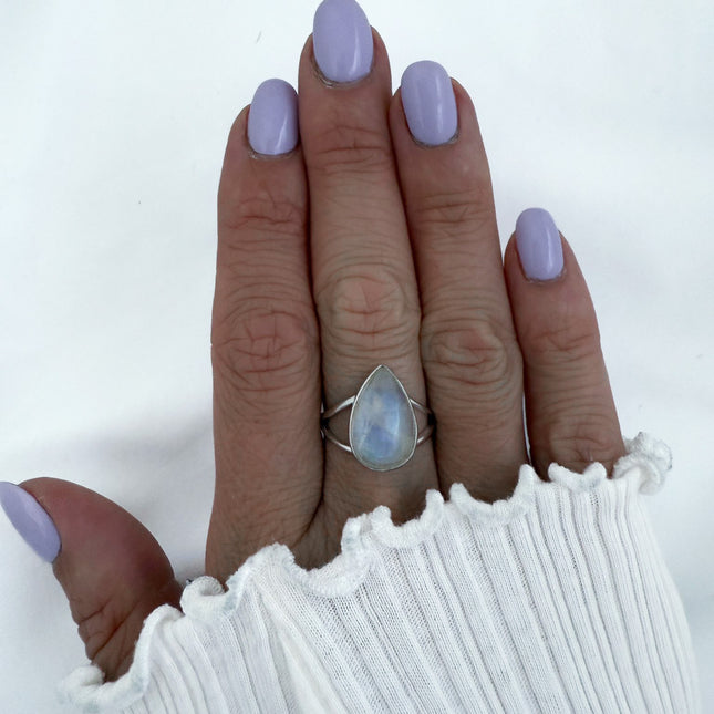 My Unique Style Moonlight Drop ring - 925 zilver