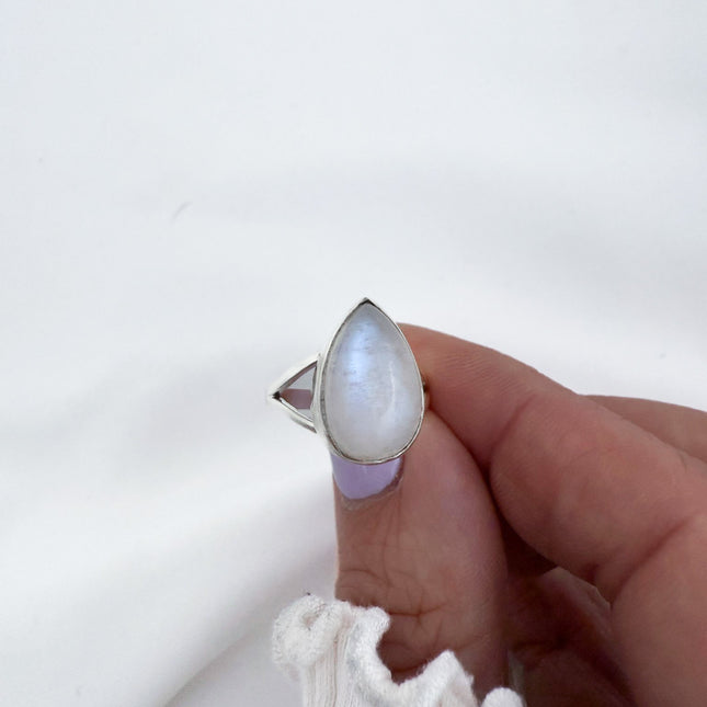 My Unique Style Moonlight Drop ring - 925 zilver