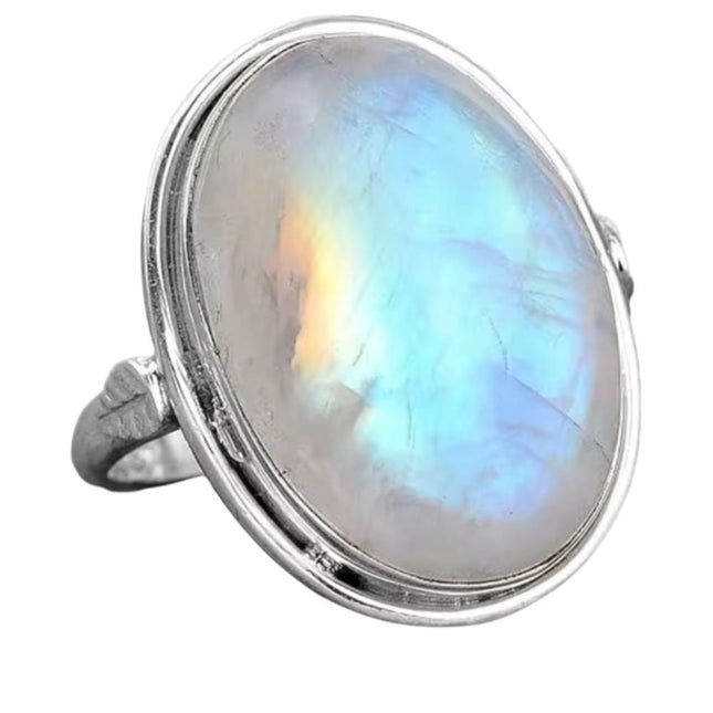 My Unique Style Moonlight Feather ring - 925 zilver