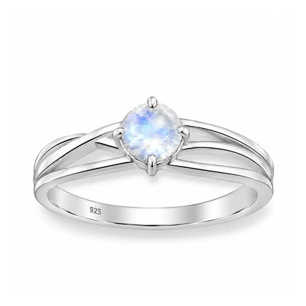 My Unique Style Moonstone ring Nila - 925 zilver