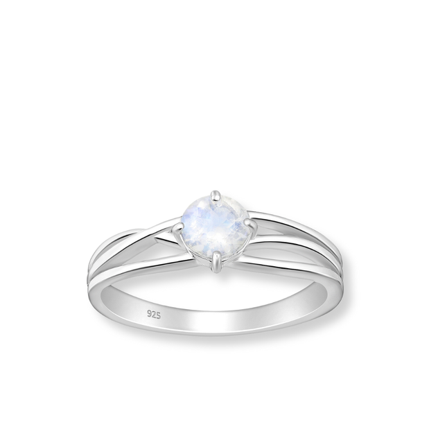 My Unique Style Moonstone ring Nila - 925 zilver