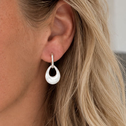 My Unique Style Noa Pearl oorbellen - 925 zilver