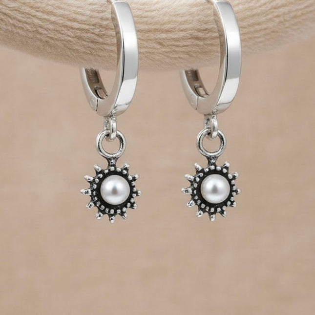 My Unique Style Oorringen Boho Sun - 925 zilver