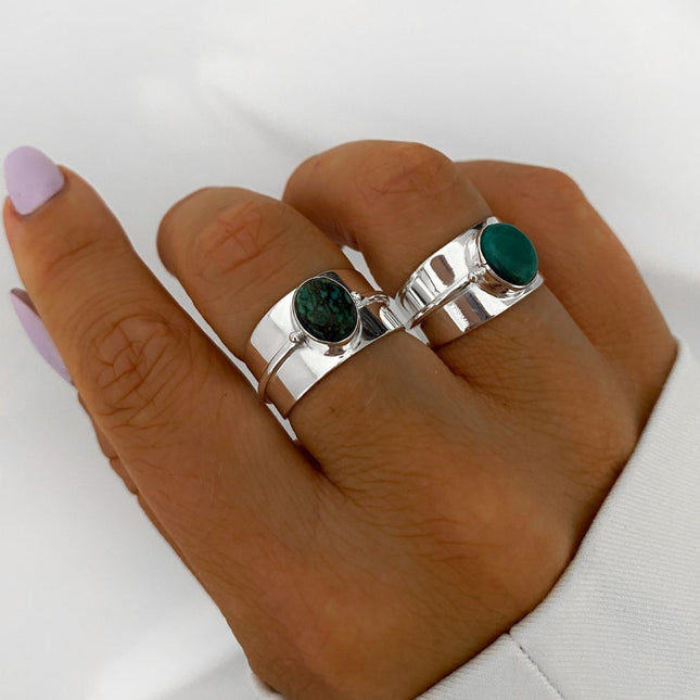 My Unique Style Percy Turquoise ring - 925 zilver