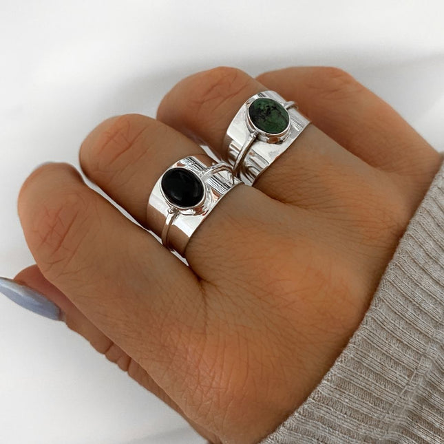 My Unique Style Percy Turquoise ring - 925 zilver