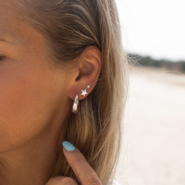My Unique Style Petal studs - 952 zilver