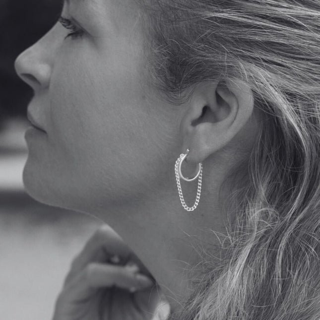 My Unique Style Rebel Hoops - 925 zilver