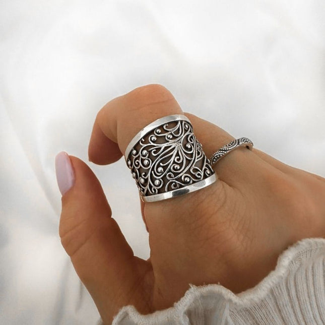 My Unique Style Ring Fiori - 925 zilver