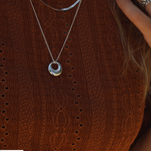 My Unique Style River Flow ketting - 925 zilver