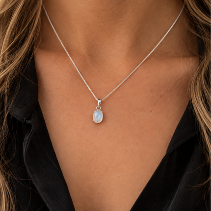My Unique Style Selene Maansteen ketting - 925 zilver