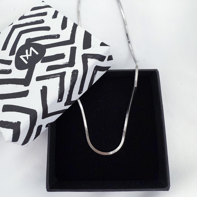 My Unique Style Shadow Snake ketting - 925 zilver