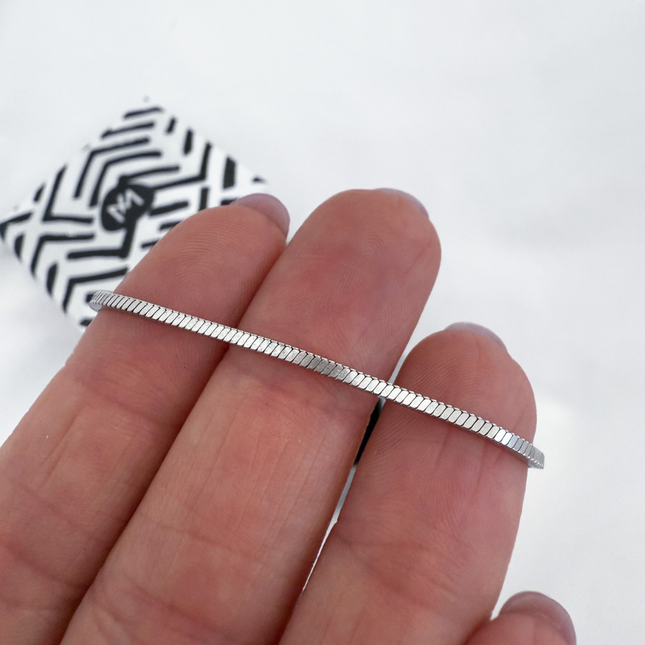 My Unique Style Shadow Snake ketting - 925 zilver