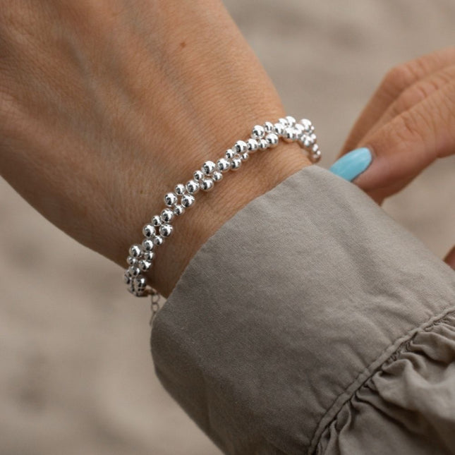 My Unique Style Silver Drops armband - 925 zilver