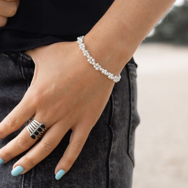 My Unique Style Silver Drops armband - 925 zilver