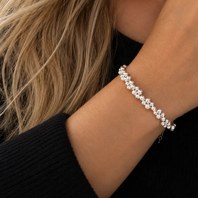 My Unique Style Silver Drops armband - 925 zilver