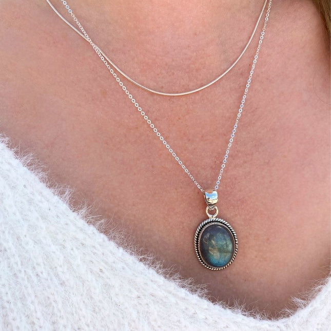 My Unique Style Snake ketting - 925 zilver