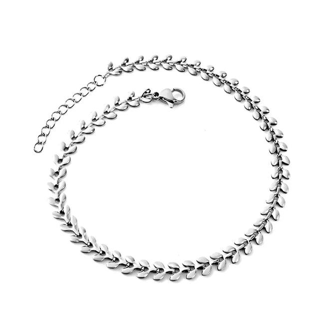 My Unique Style Soleil enkelbandje - zilver