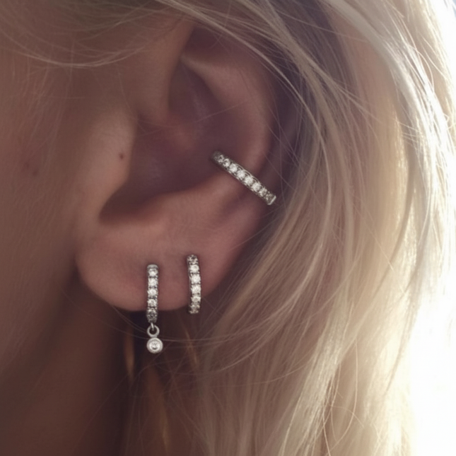 My Unique Style Sparkle Oorbellenset - 925 zilver
