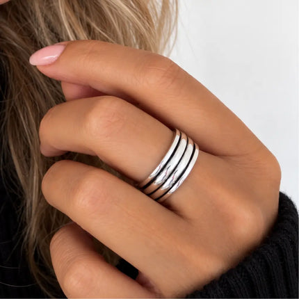 My Unique Style Spinner ring Talia - 925 zilver