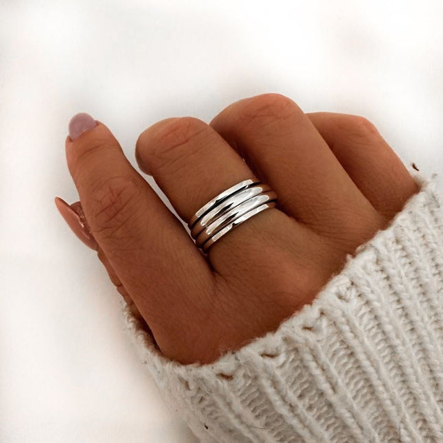 My Unique Style Spinner ring Talia - 925 zilver