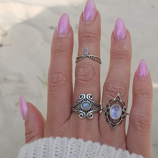 My Unique Style Sundance moonstone ring