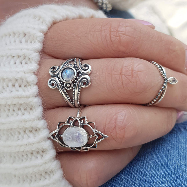 My Unique Style Sundance moonstone ring