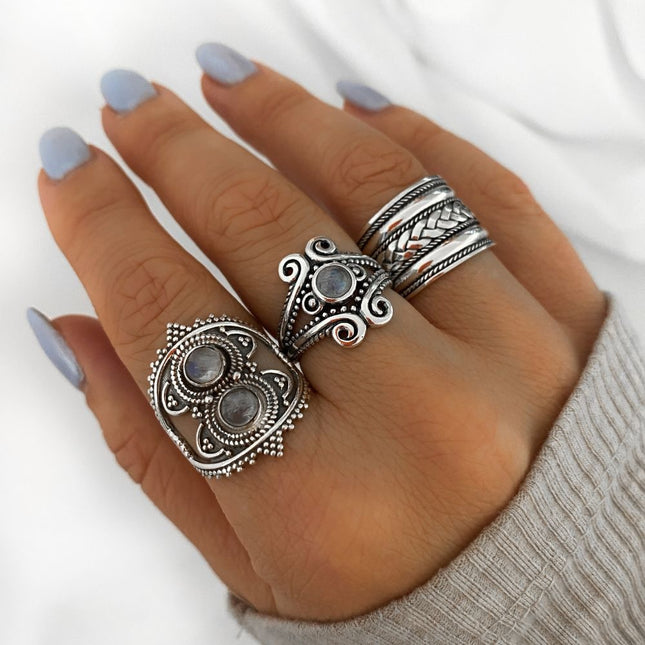 My Unique Style Sundance moonstone ring
