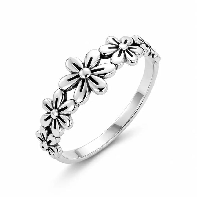 My Unique Style Sweet Flower ring - 925 zilver