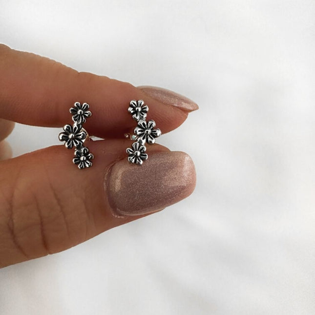 My Unique Style Sweet flower studs - 925 zilver