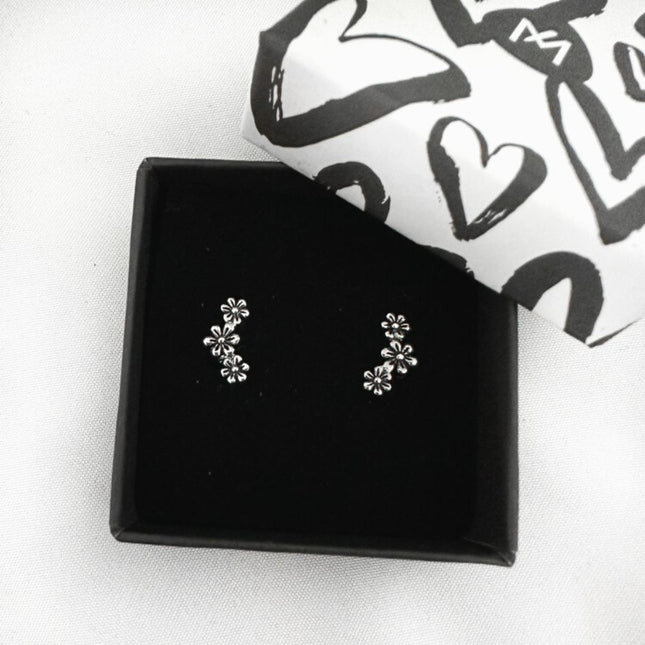 My Unique Style Sweet flower studs - 925 zilver