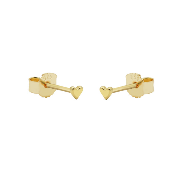 My Unique Style Tiny Heart Oorknopjes - goldplated