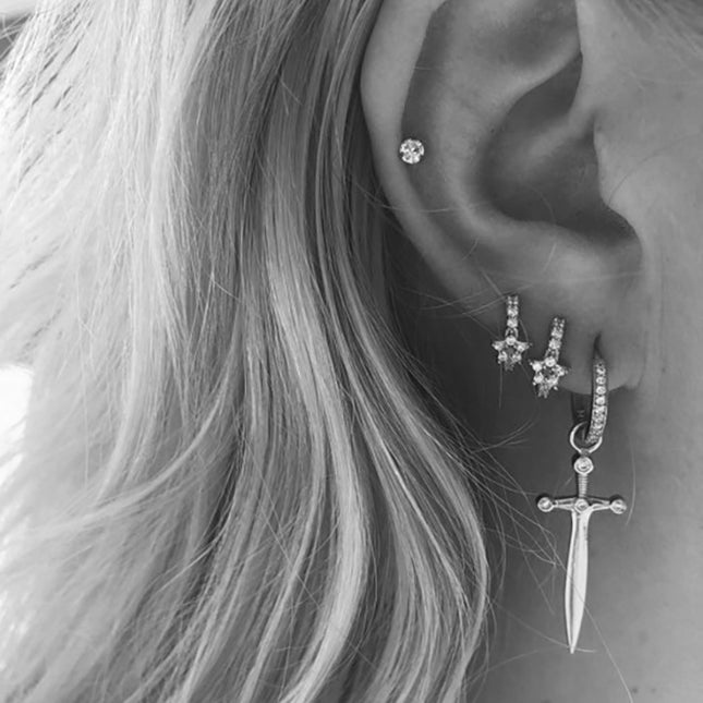 My Unique Style Tragus Cartilage piercing