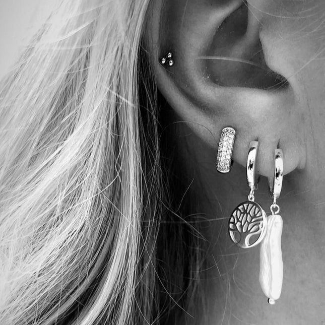 My Unique Style Tree of life earrings - 925 zilver