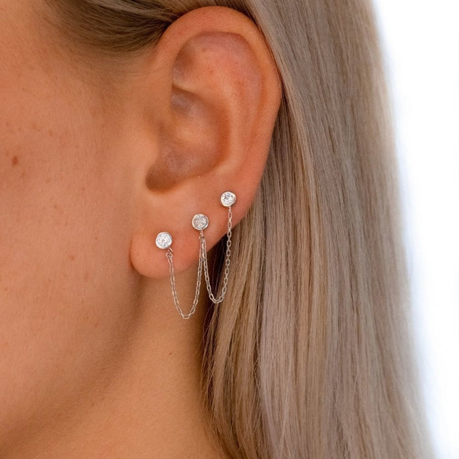 My Unique Style Trio studs - 925 zilver