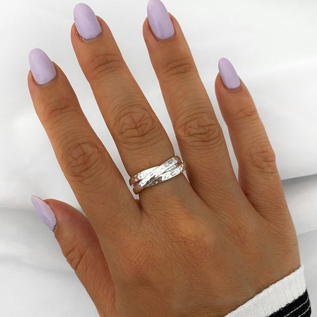 My Unique Style Triple band ring - 925 zilver
