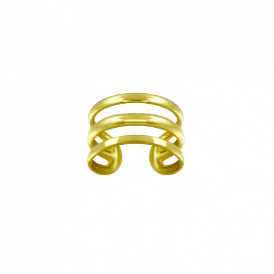 My Unique Style Triple earcuff - goldplated